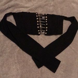Black Crop Top